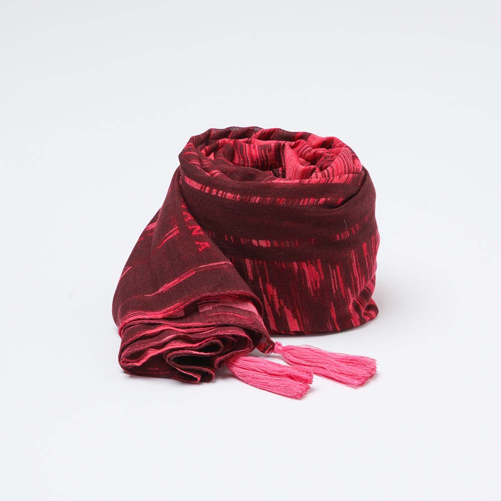 Pañuelo Estampado Murcia Rojo Humana