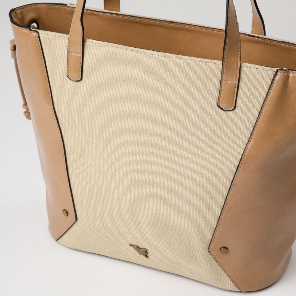 Cartera Hombro Cancer Beige Tatienne