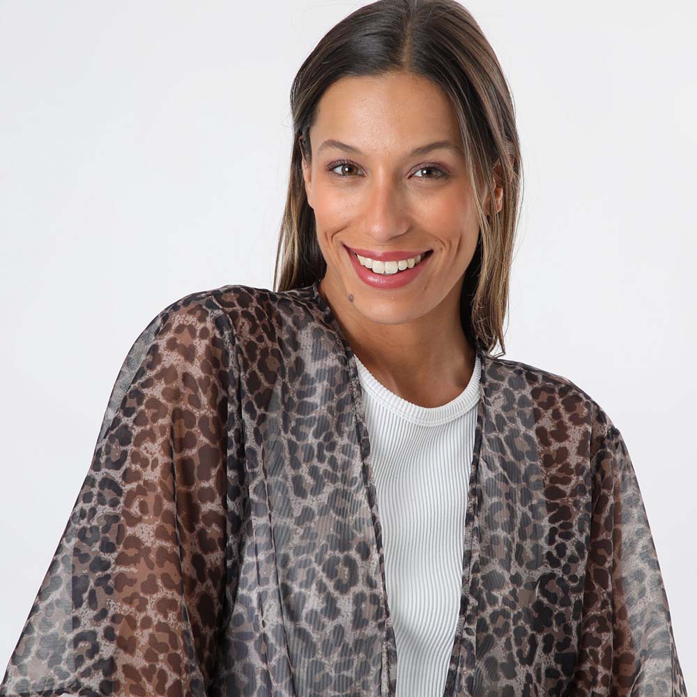 Kimono Riaza Negro Humana