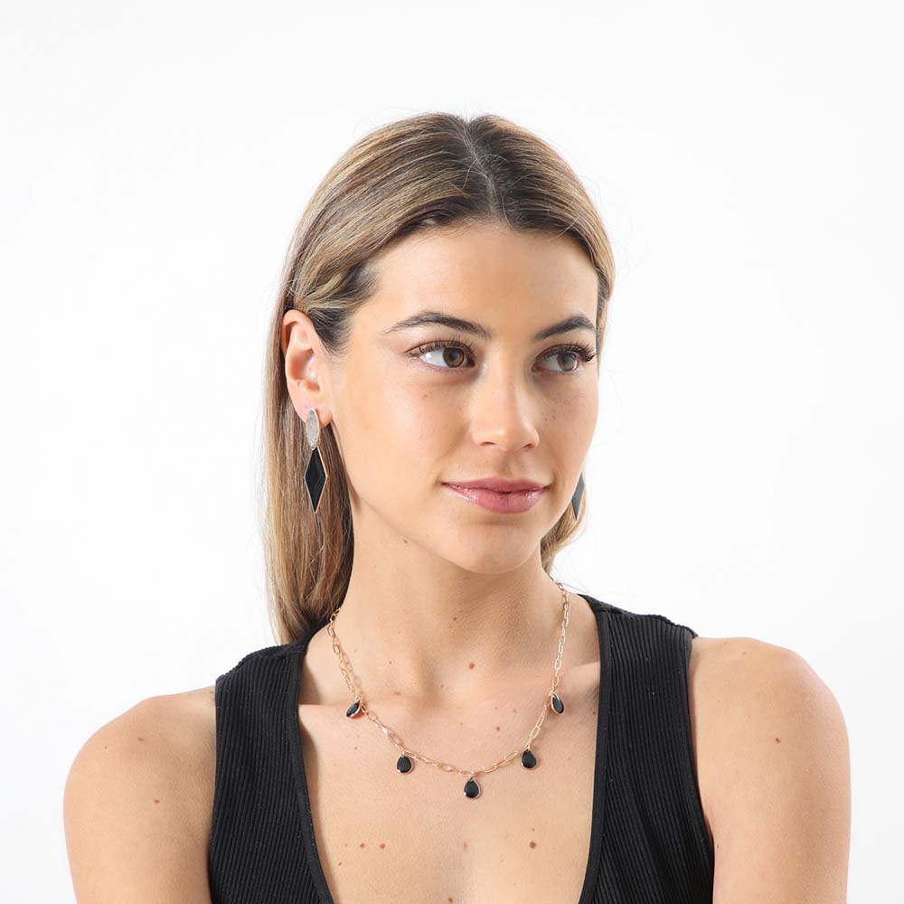 Collar Corto Minori Dorado i-D