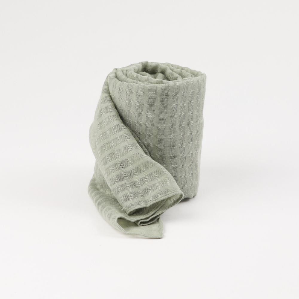 Pañuelo Liso Marbella Cuadros Verde Id
