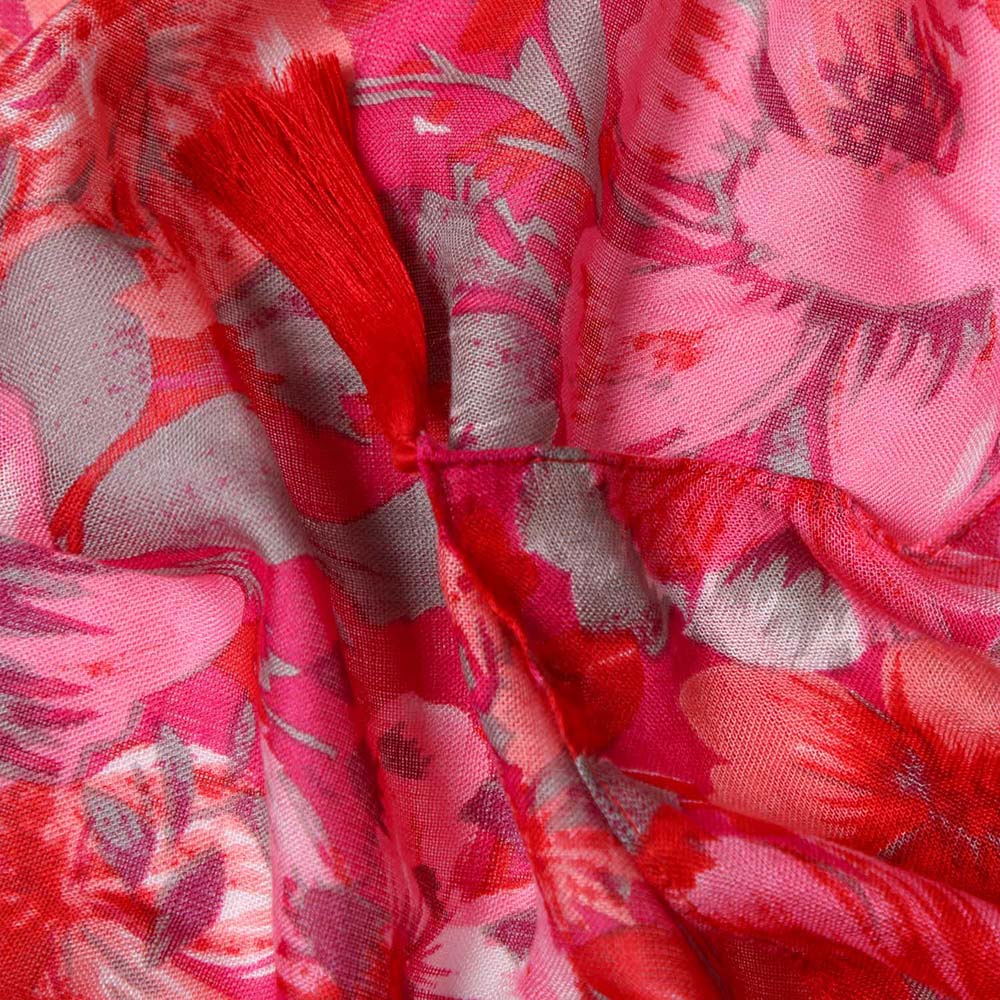 Pañuelo Estampado Florista Rosado Humana