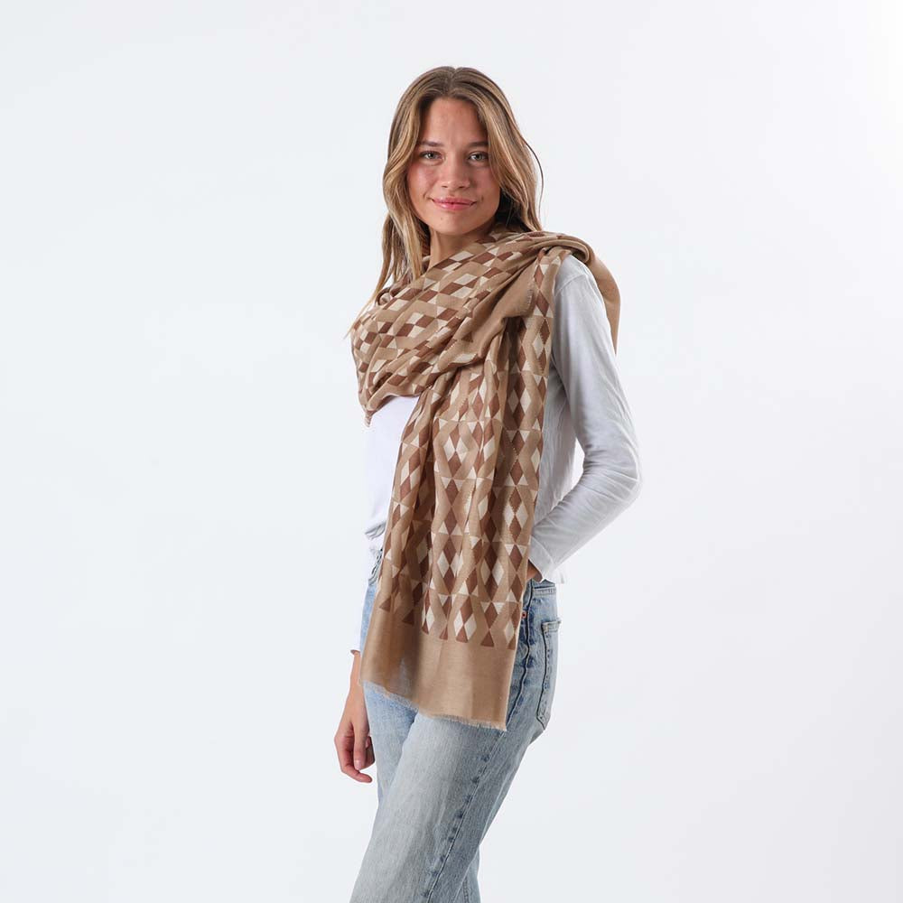 Pañuelo Estampado Ávila Café Humana