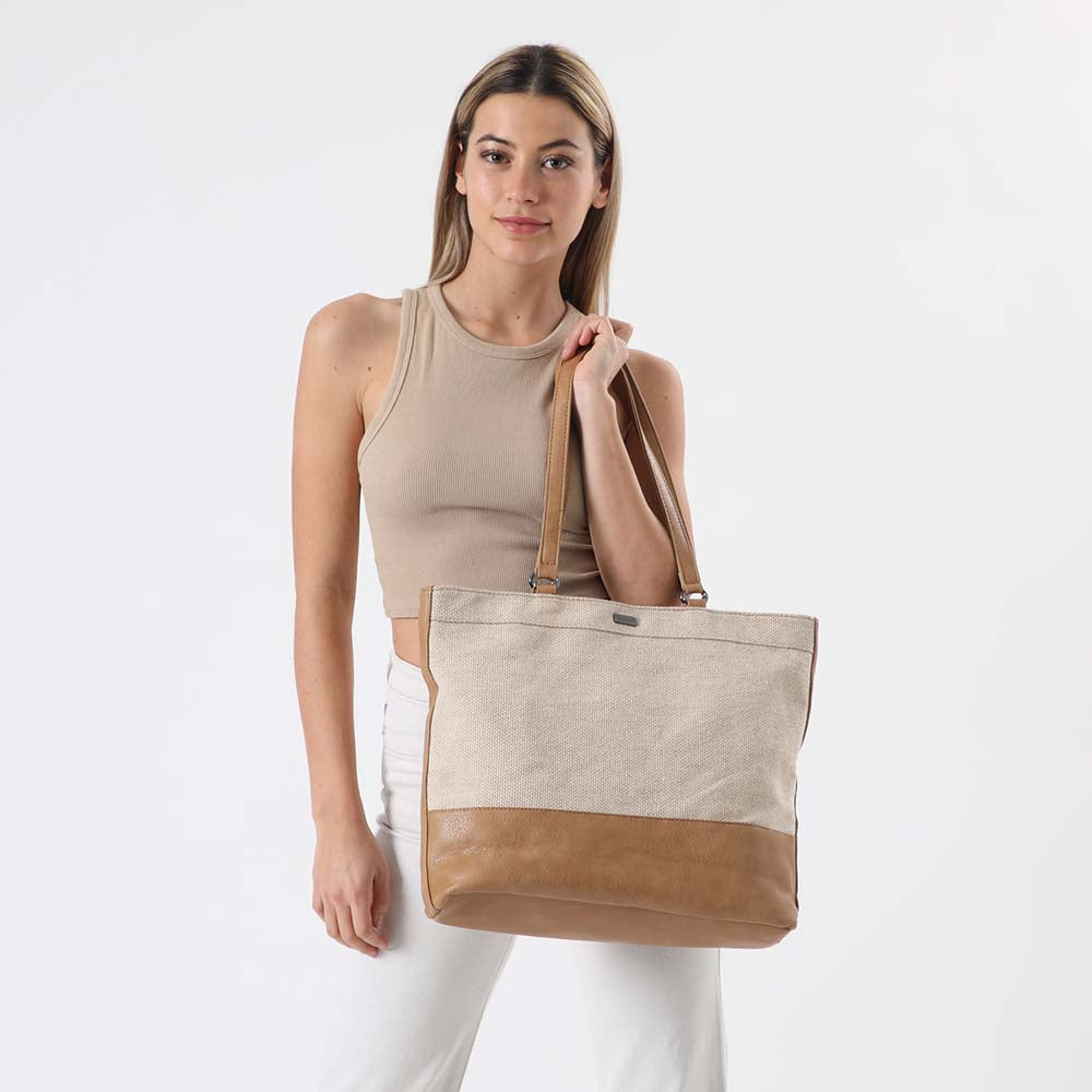 Cartera Hombro Mildred Camel Tatienne