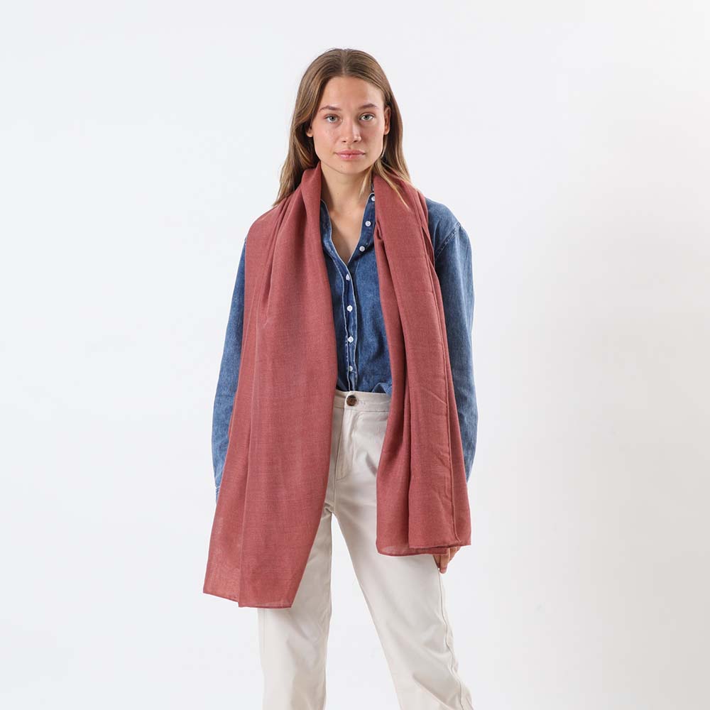 Pañuelo Liso Antibes Rojo Tatienne