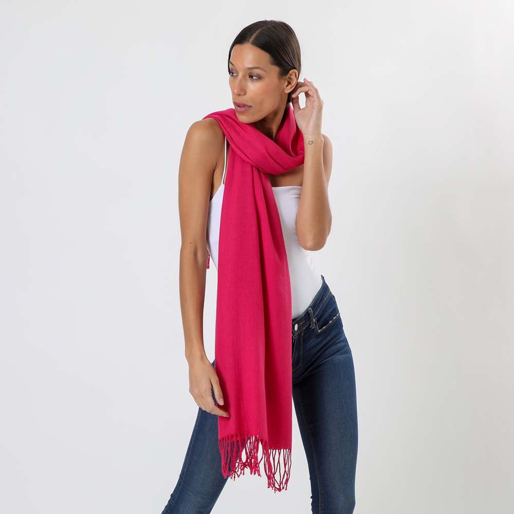 Pañuelo Liso Fucsia Humana