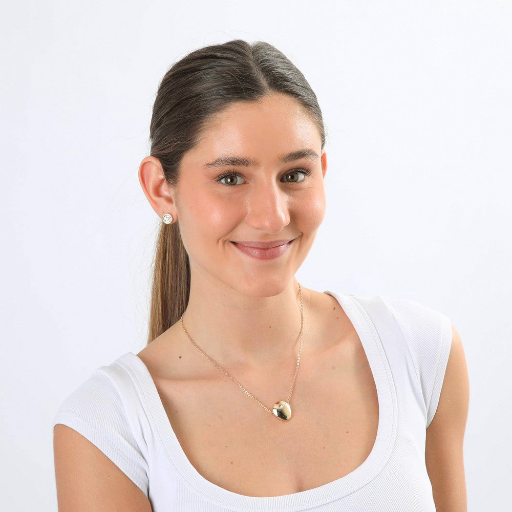 Set De Collar Virna Dorado I-D