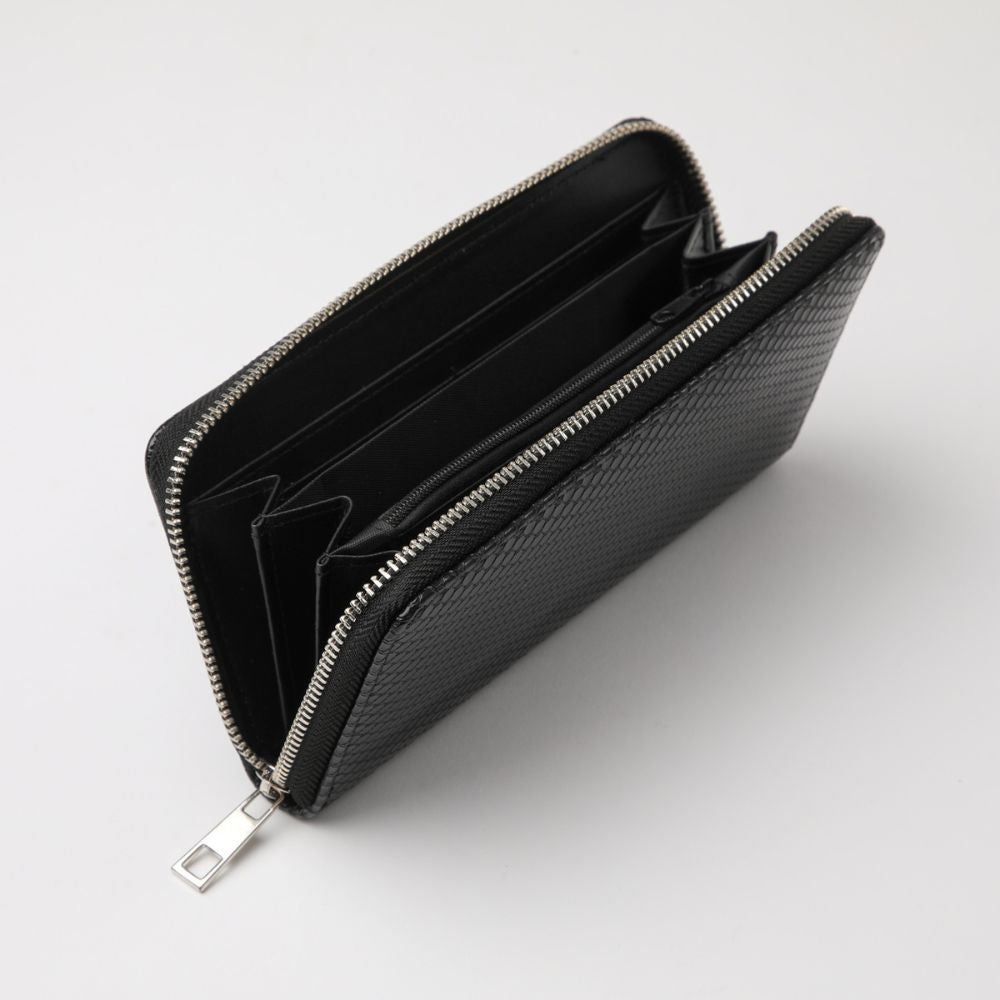 Billetera Grande Snake Negra i-D