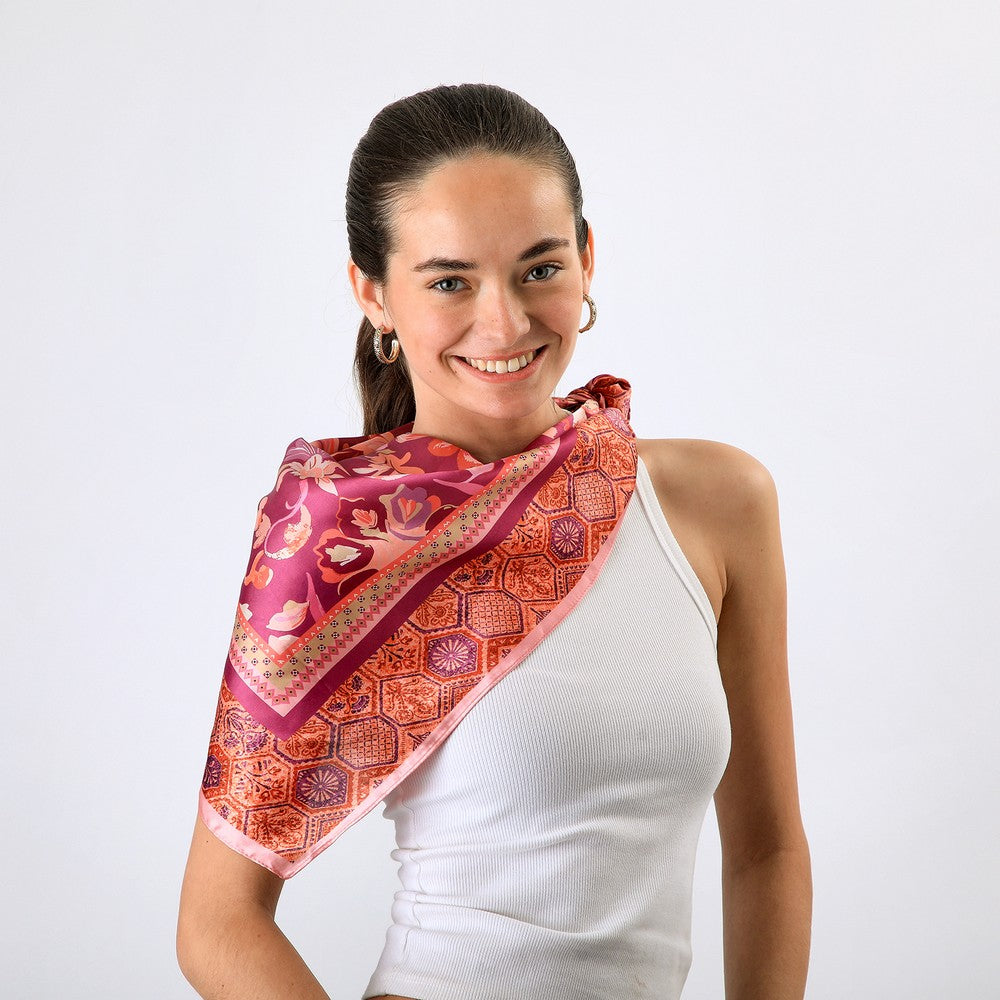 Set De Bandana Creta Orange Humana