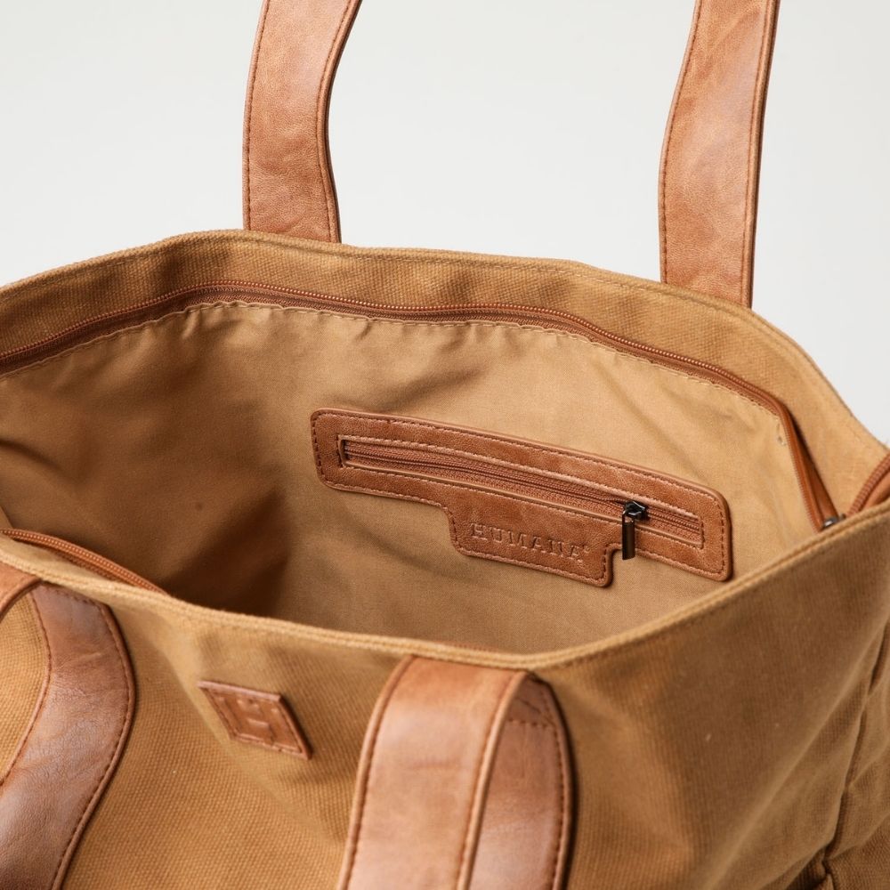 Cartera Hombro Alisa Café Humana