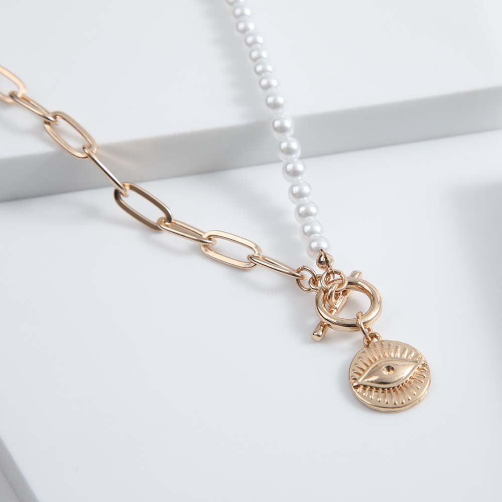 Collar Corto Testa Dorado i-D