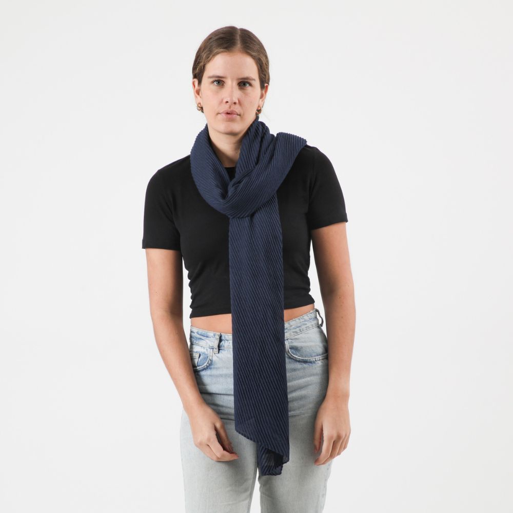 Pañuelo Liso Derby Azul Humana