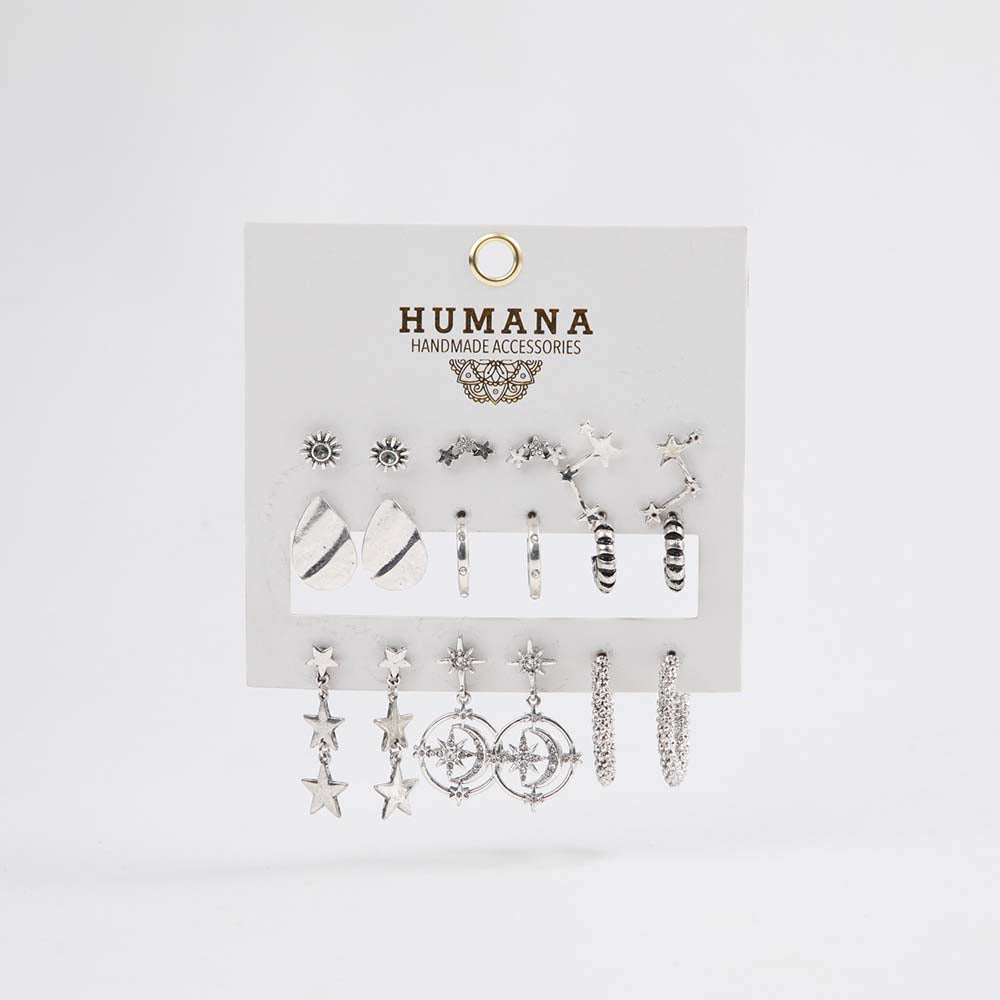 Set Aros Abeto Plateado Humana