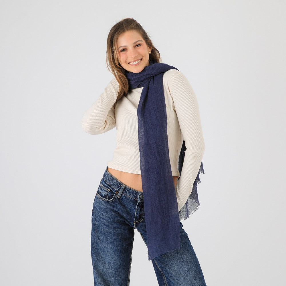 Pañuelo Liso Rita Azul I-D