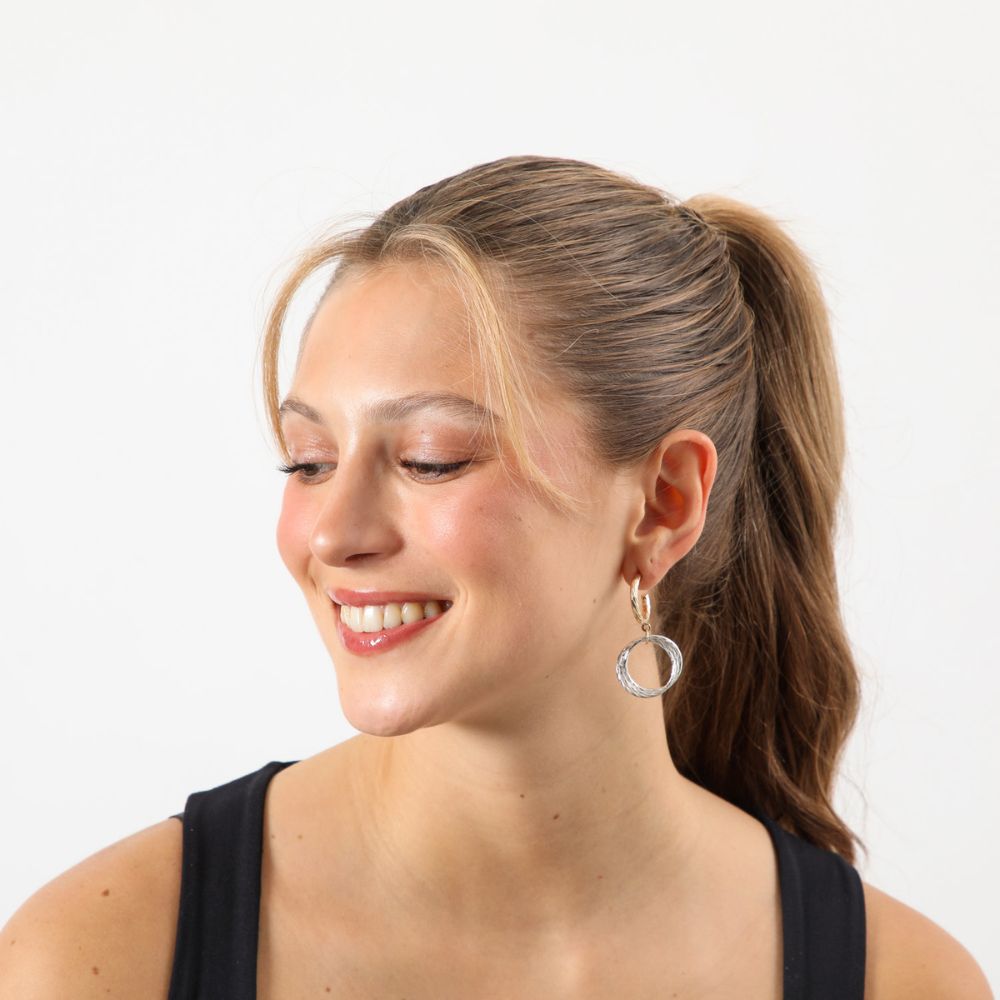 Aros Argolla Metal Power 20 Dorado i-D