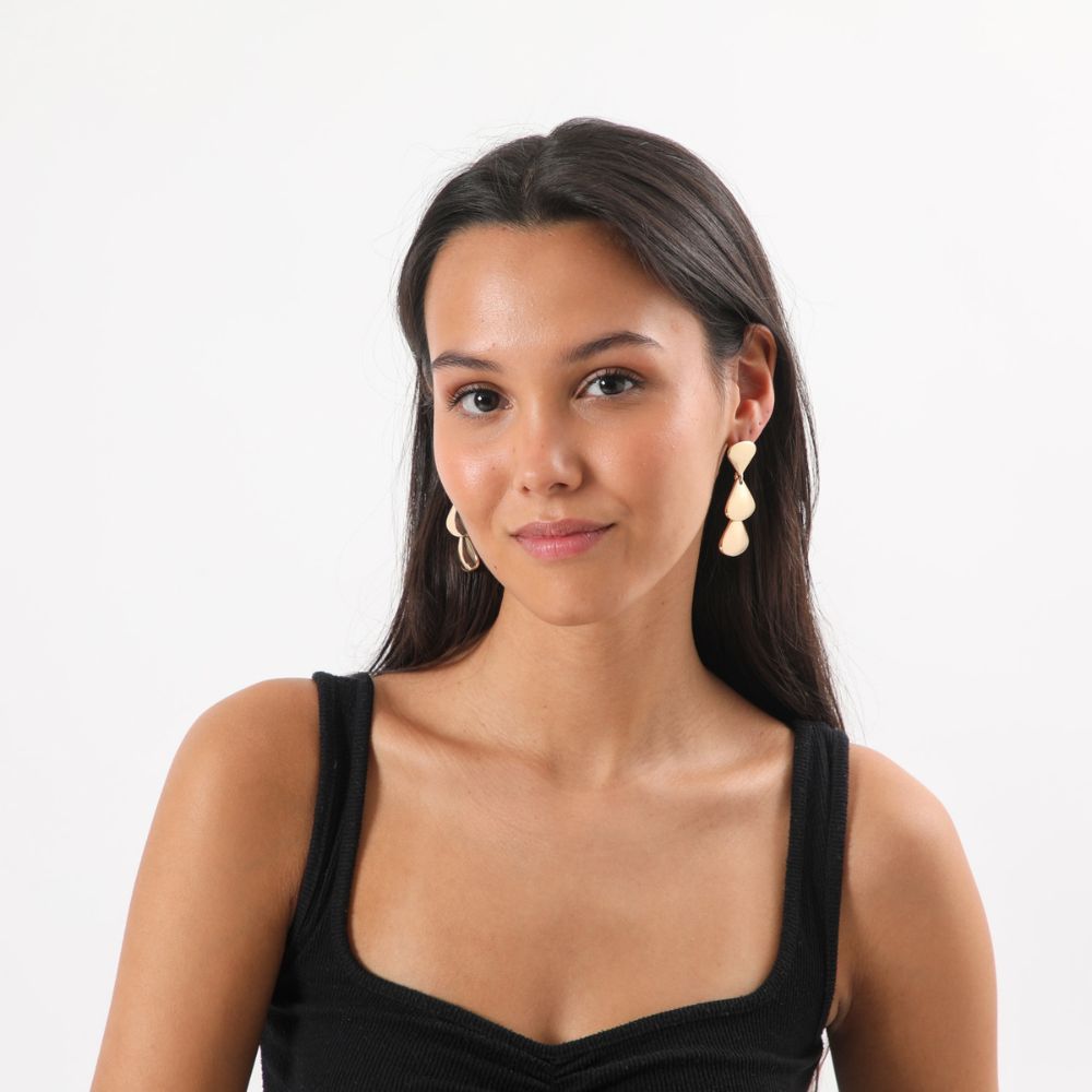 Aros Largo Lis Dorado i-D