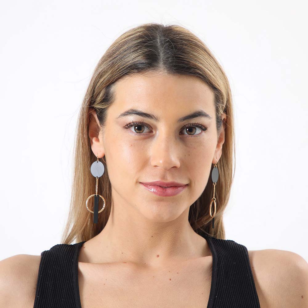 Aros Larfos Delfina Negros i-D