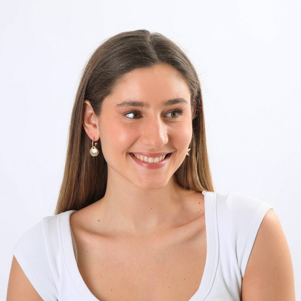 Set De Aros Salma Dorado I-D