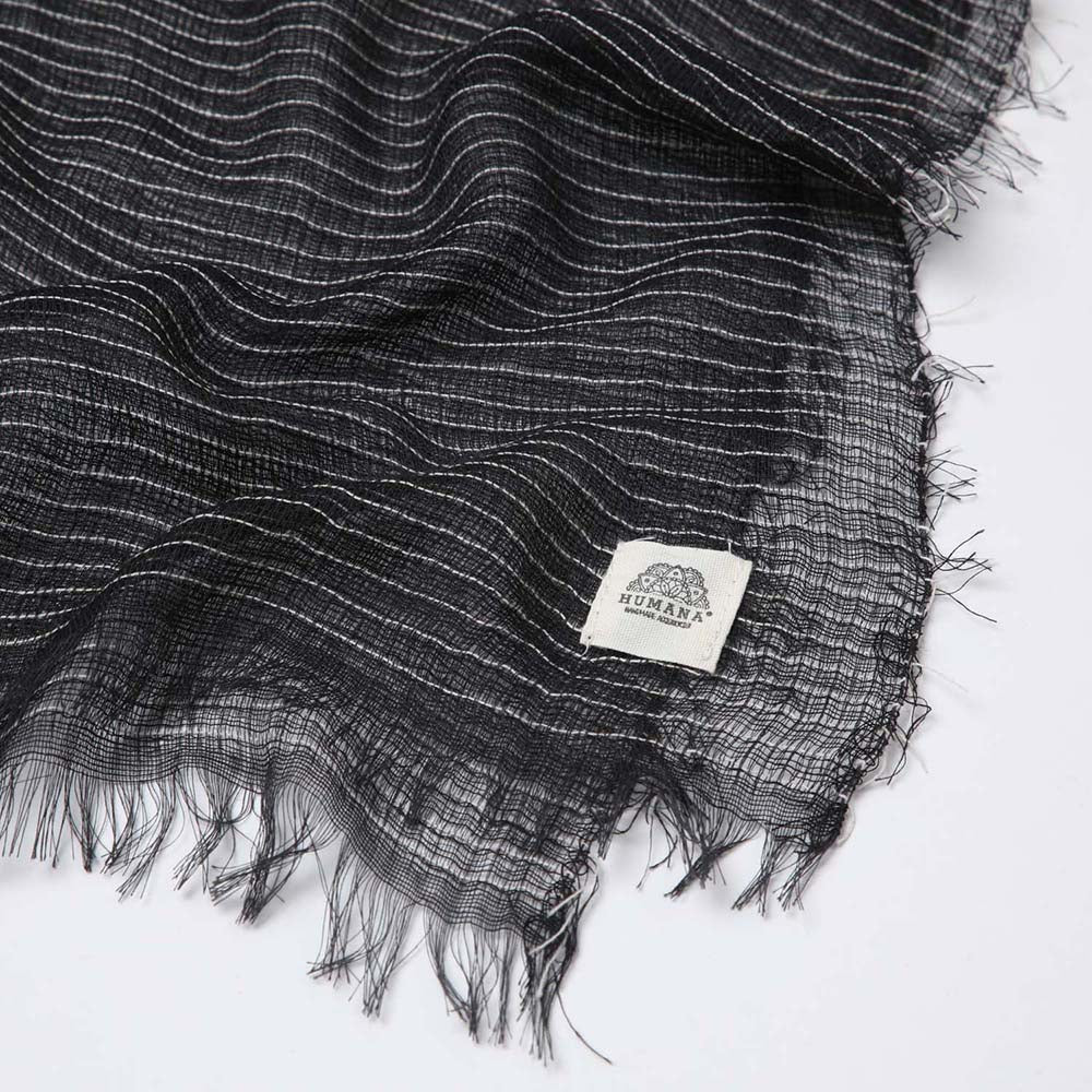 Pañuelo Liso Trama Negro Humana