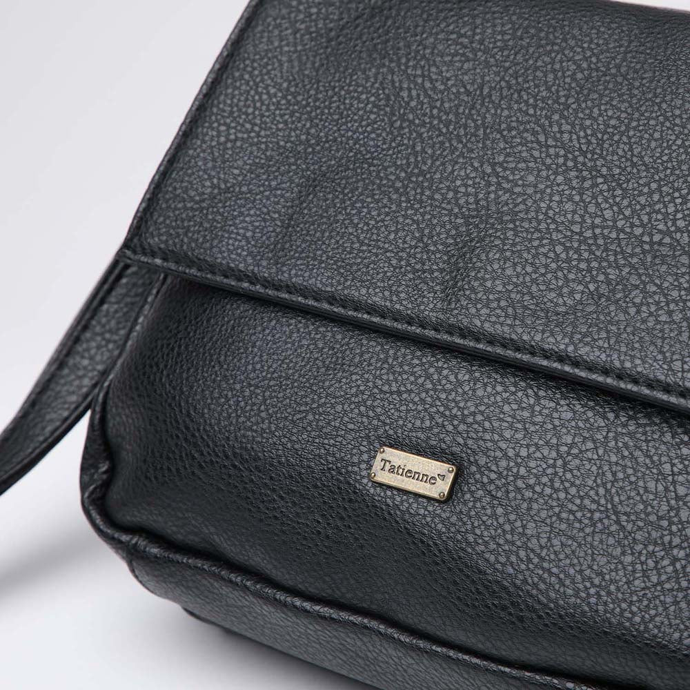 Cartera Cruzada Kubtic Negra Tatienne