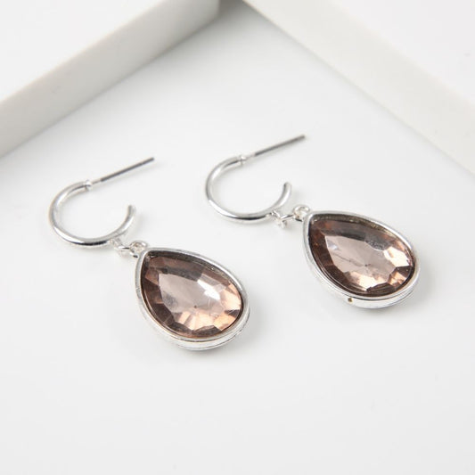 Aros Argolla Flavia Plateado Humana