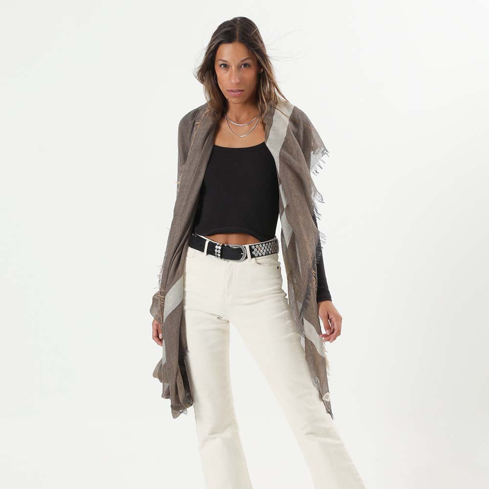 Pañuelo Liso Café Hunter Humana