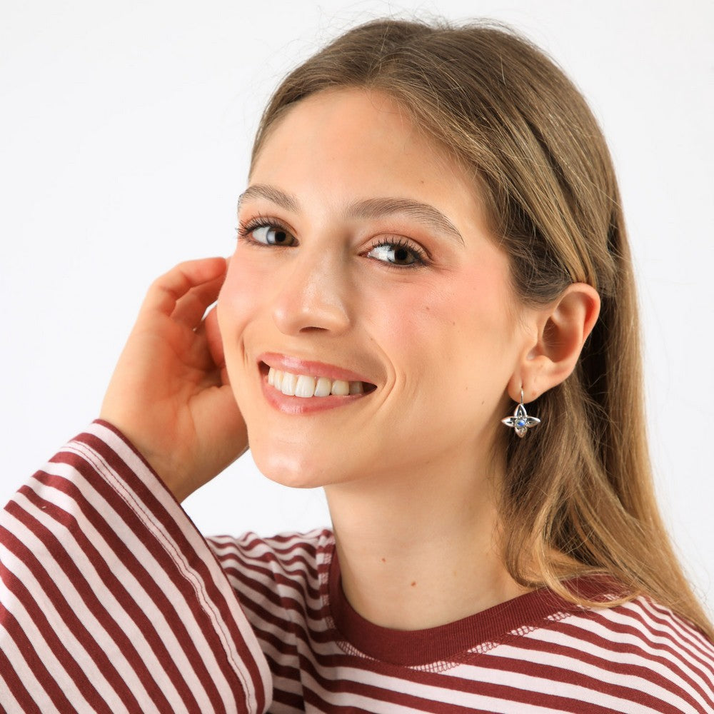 Aros Argollas Auri Plateado I-D