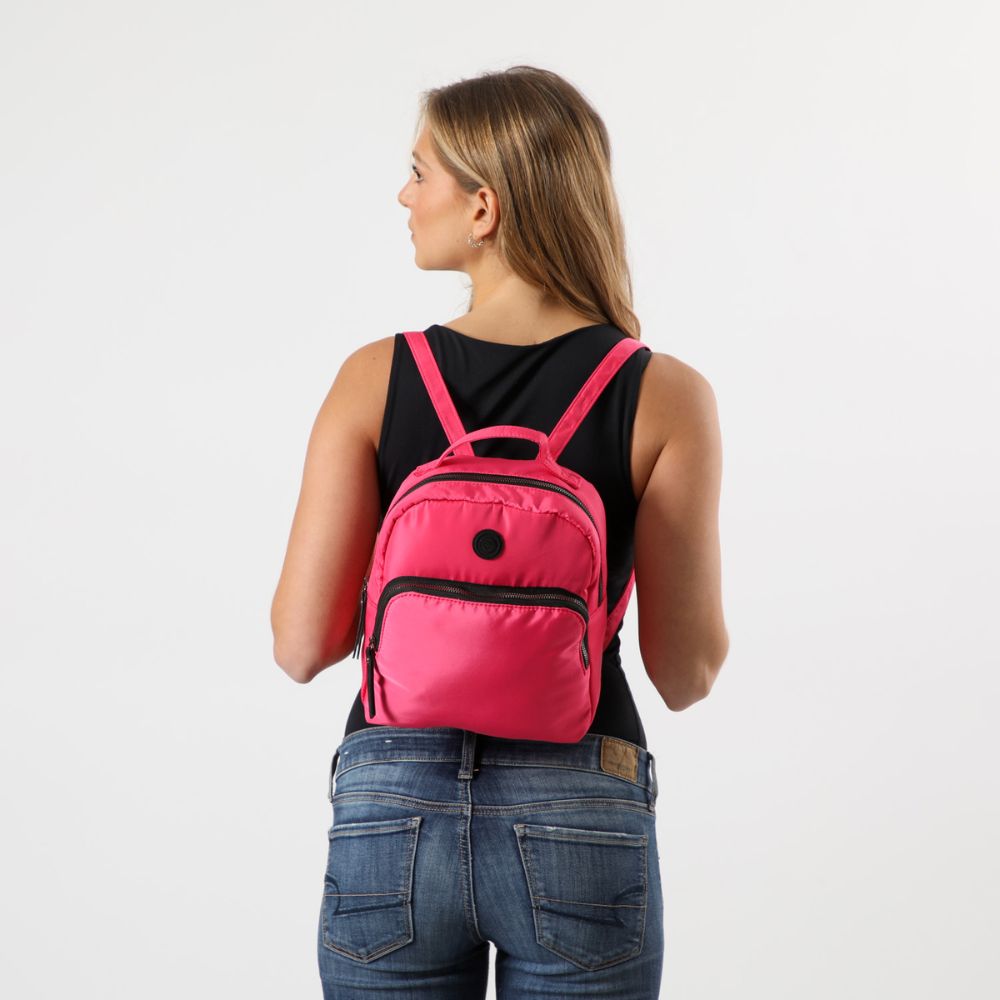 Mochila Cardiff Pink Fucsia i-D