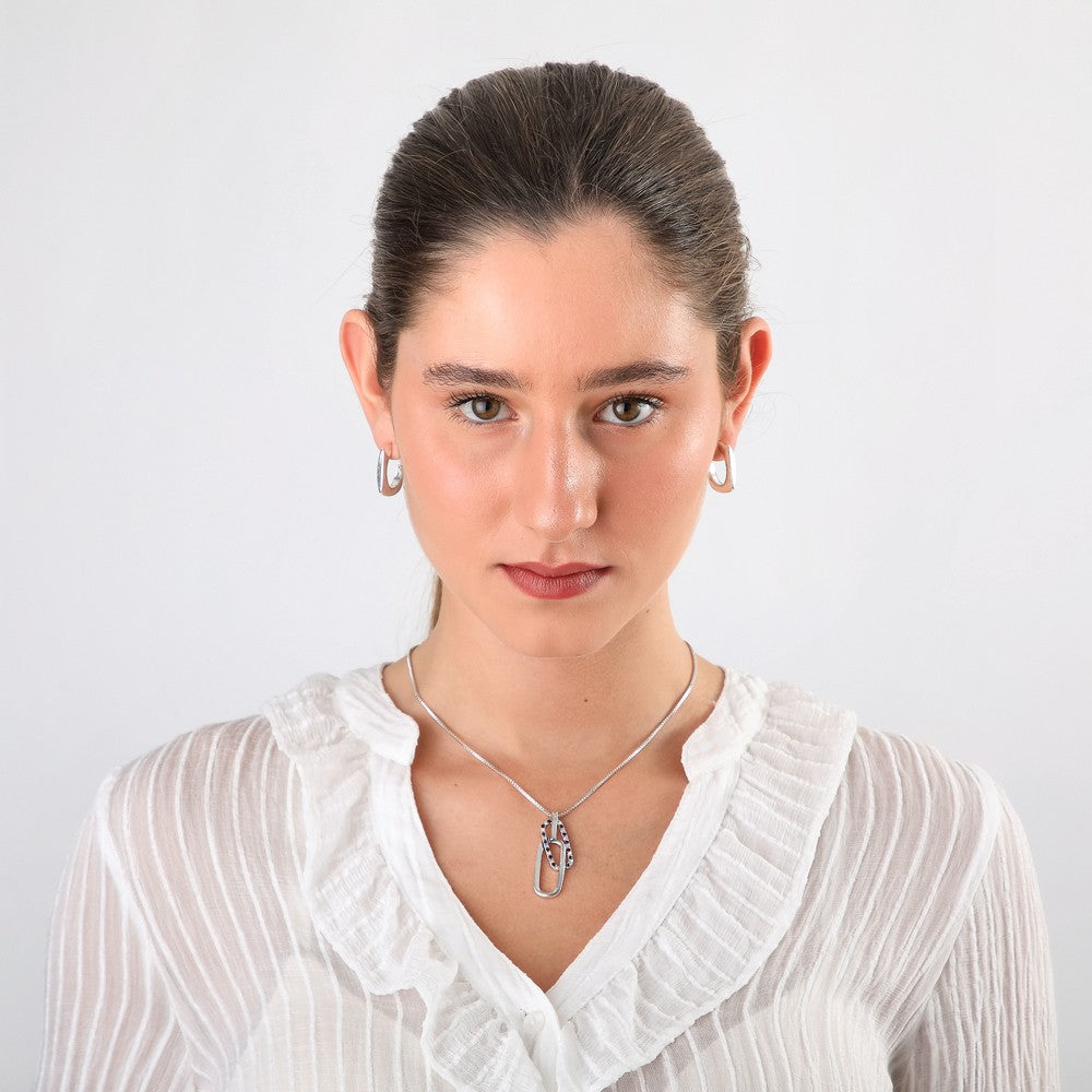 Collar Corto Gita Silver Tatienne