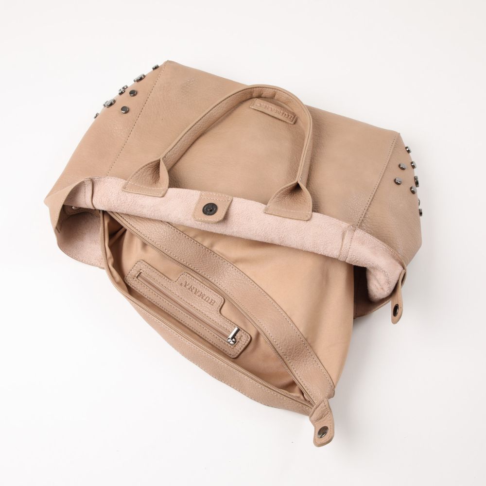 Cartera Hombro Ronda Beige Humana