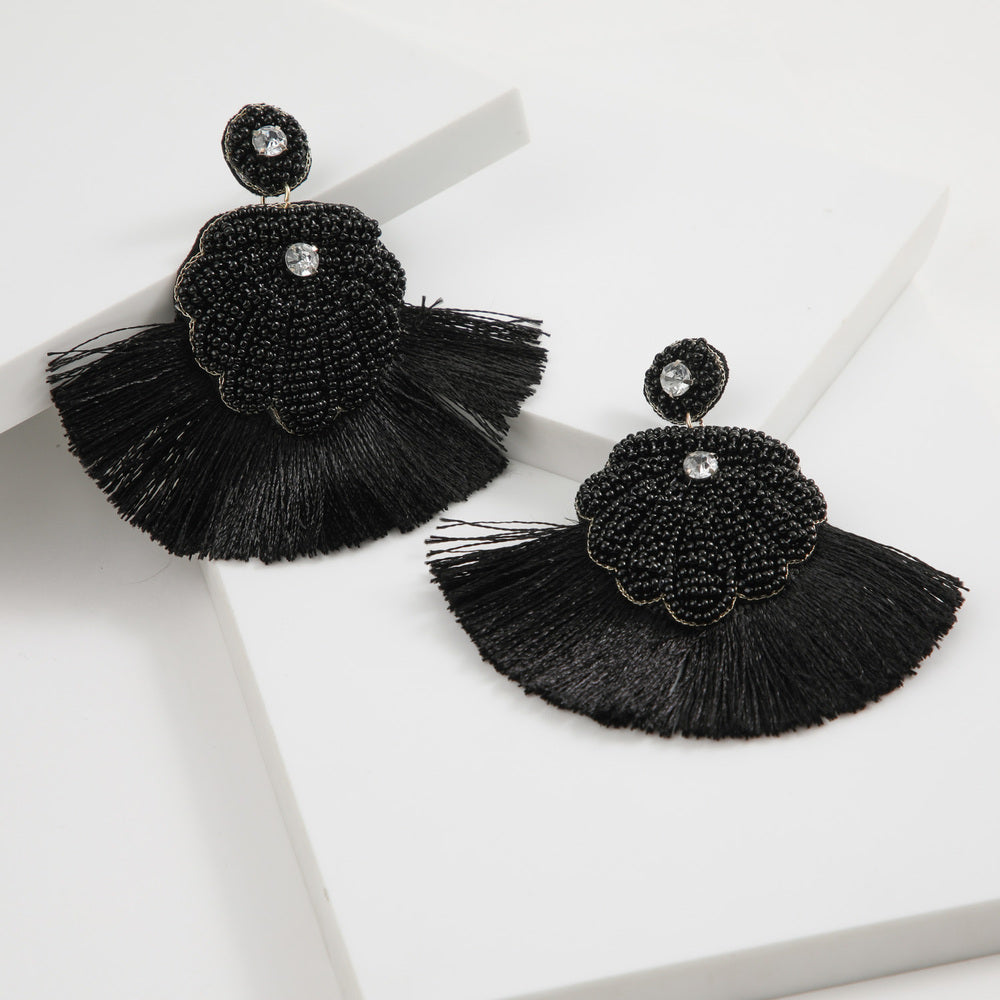 Aros Largo Lorca Negro Humana