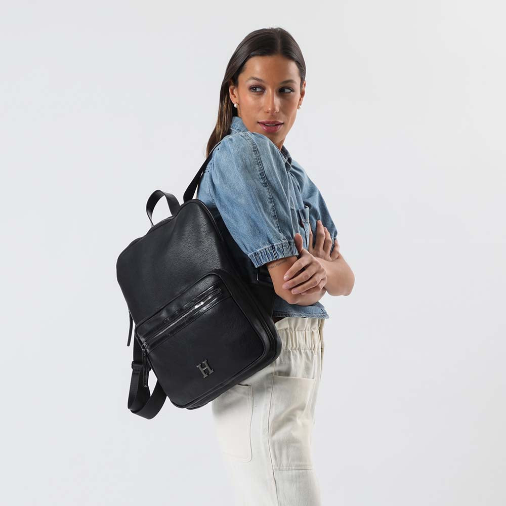 Mochila Book Negra Humana