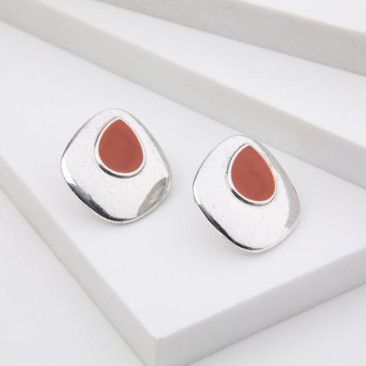 Aros Clip Plateado Humana