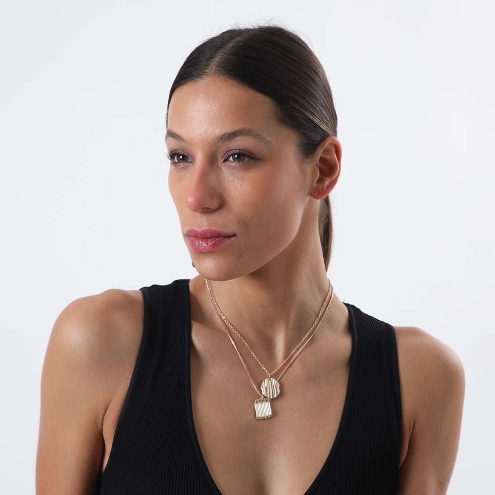 Collar Corto Sahara Dorado i-D