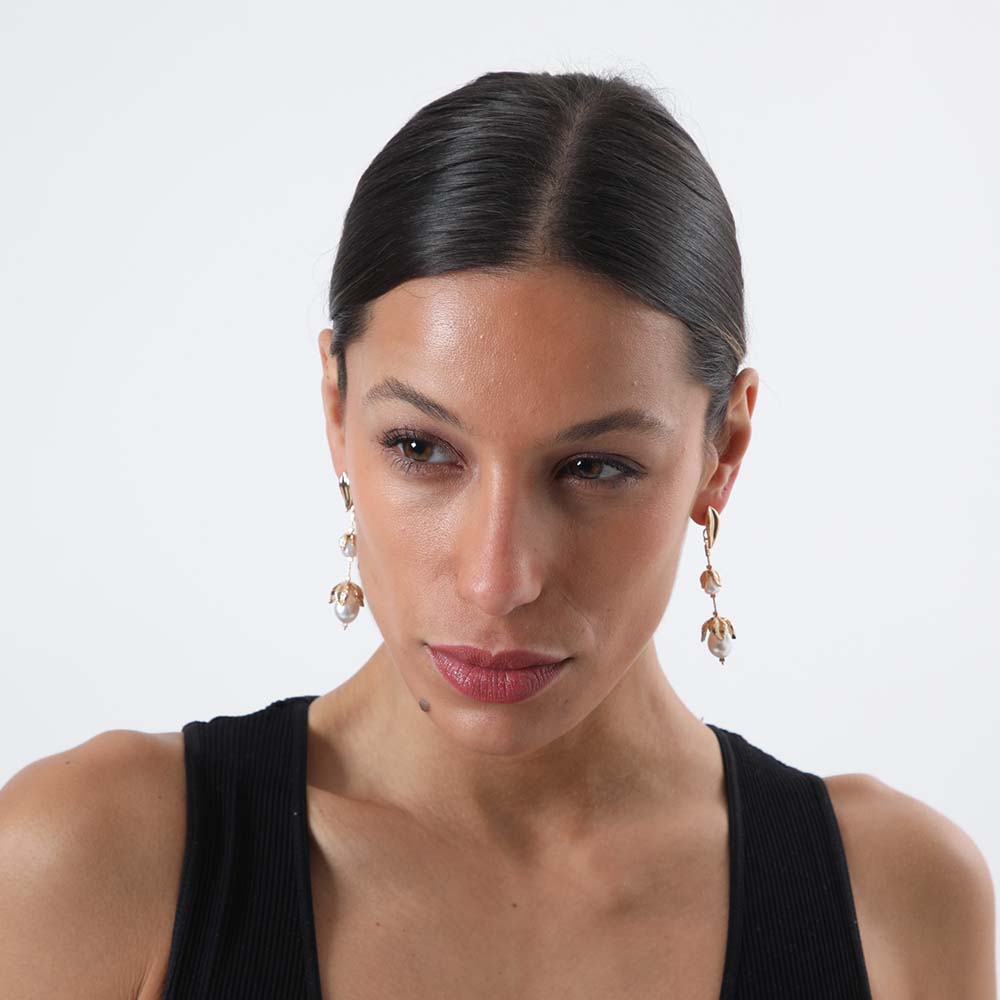 Aros Largo Hyams Dorado i-D