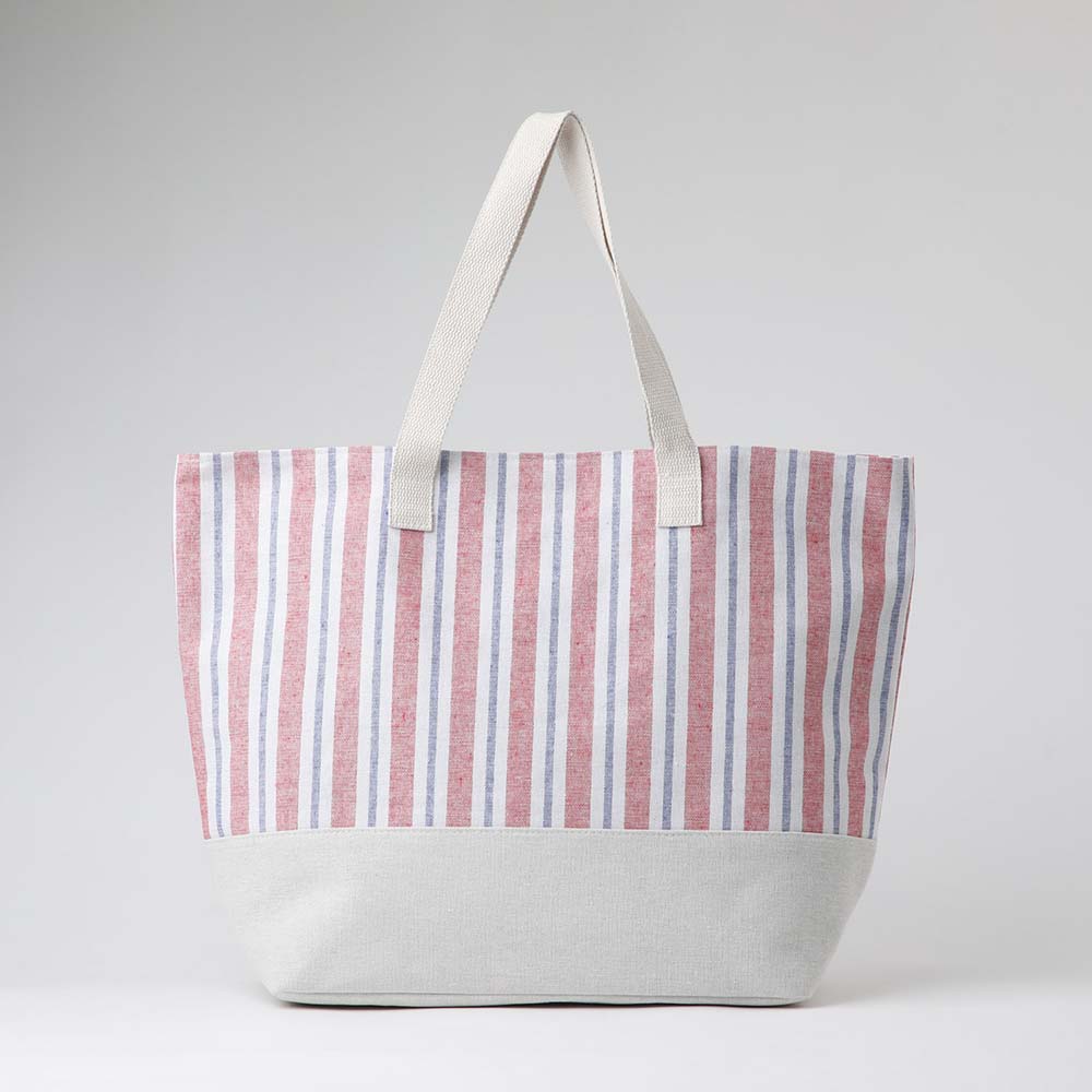 Cartera Hombro Stripes Roja i-D