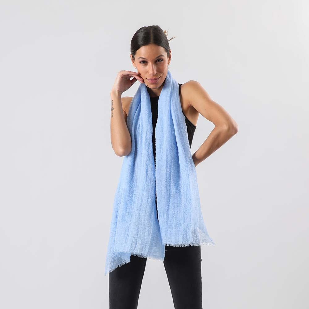 Pañuelo Liso Lecce Celeste i-D