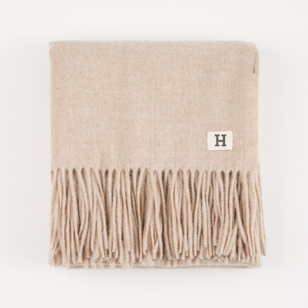 Manta Ava Beige Humana