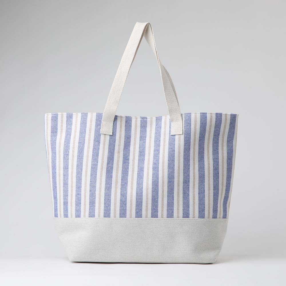 Cartera Hombro Stripes Azul i-D