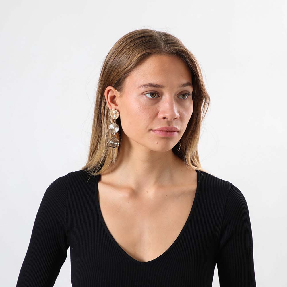 Aros Largo Formentera Dorado Humana