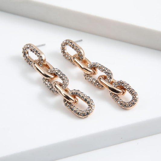 Aros Largo Chain Dorado Tatienne