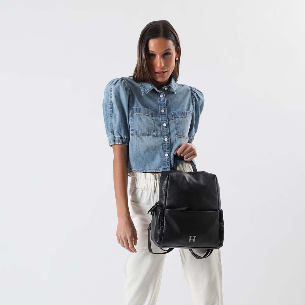 Mochila Pepa Negra Humana