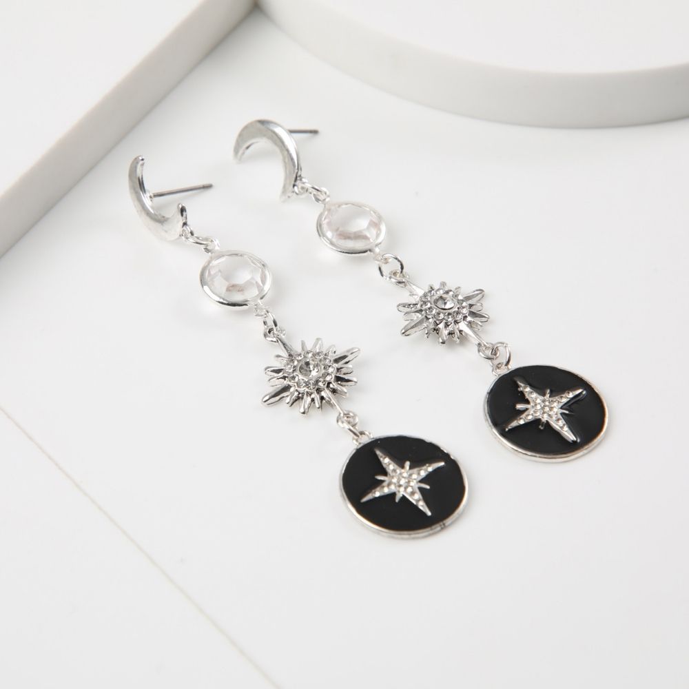 Aros Largo Masira Plateado Humana