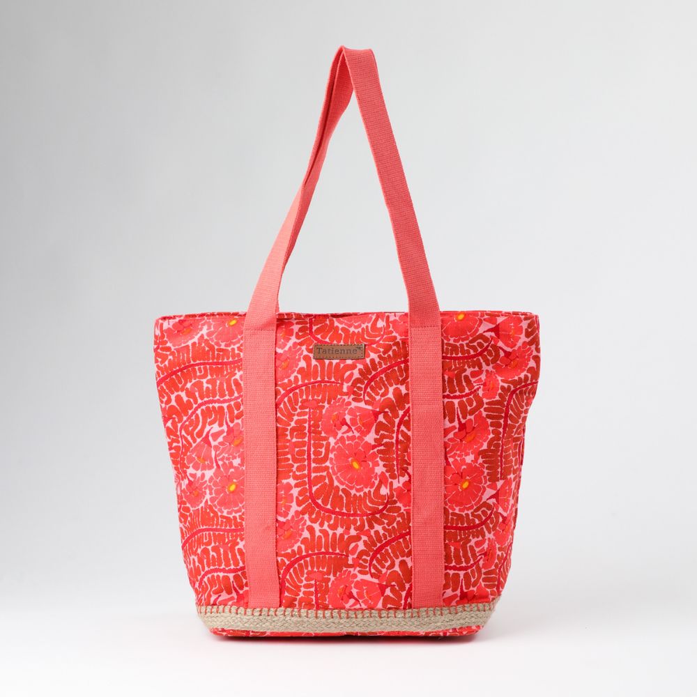 Cartera Hombro Canvas Tenerife Rosado Tatienne