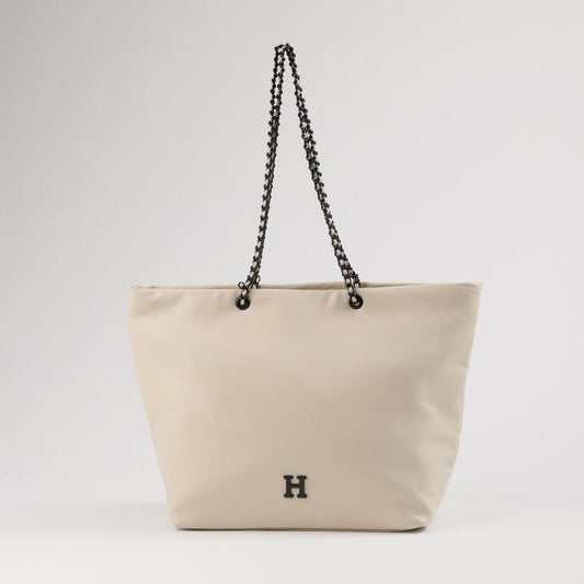 Cartera Tote Catia Beige Humana