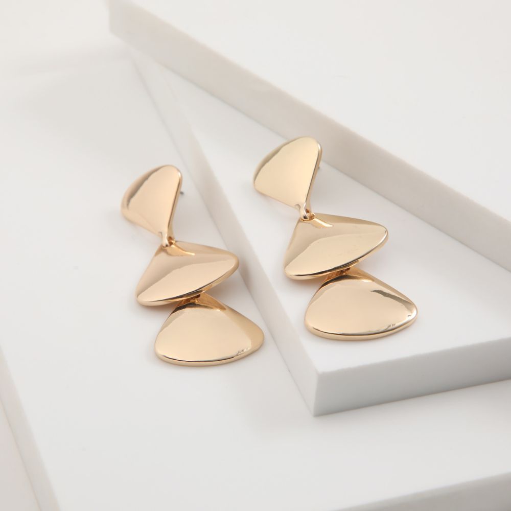 Aros Largo Lis Dorado i-D