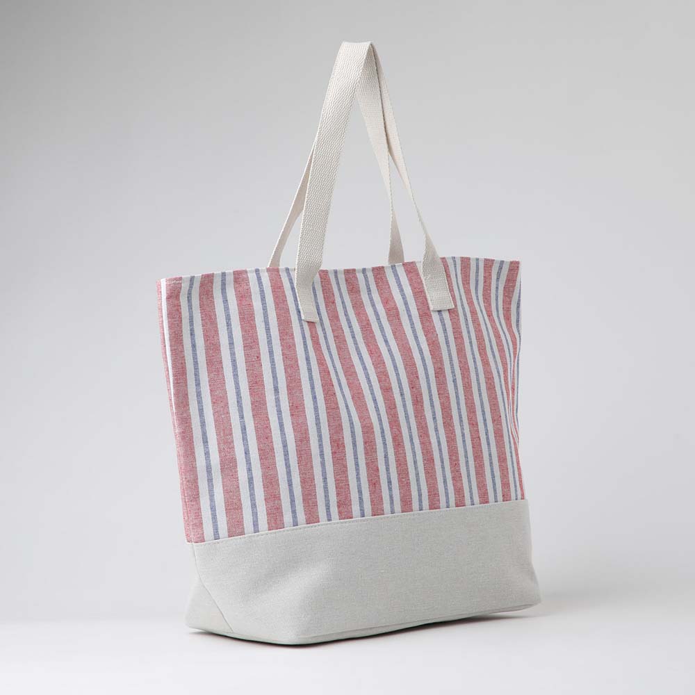 Cartera Hombro Stripes Roja i-D