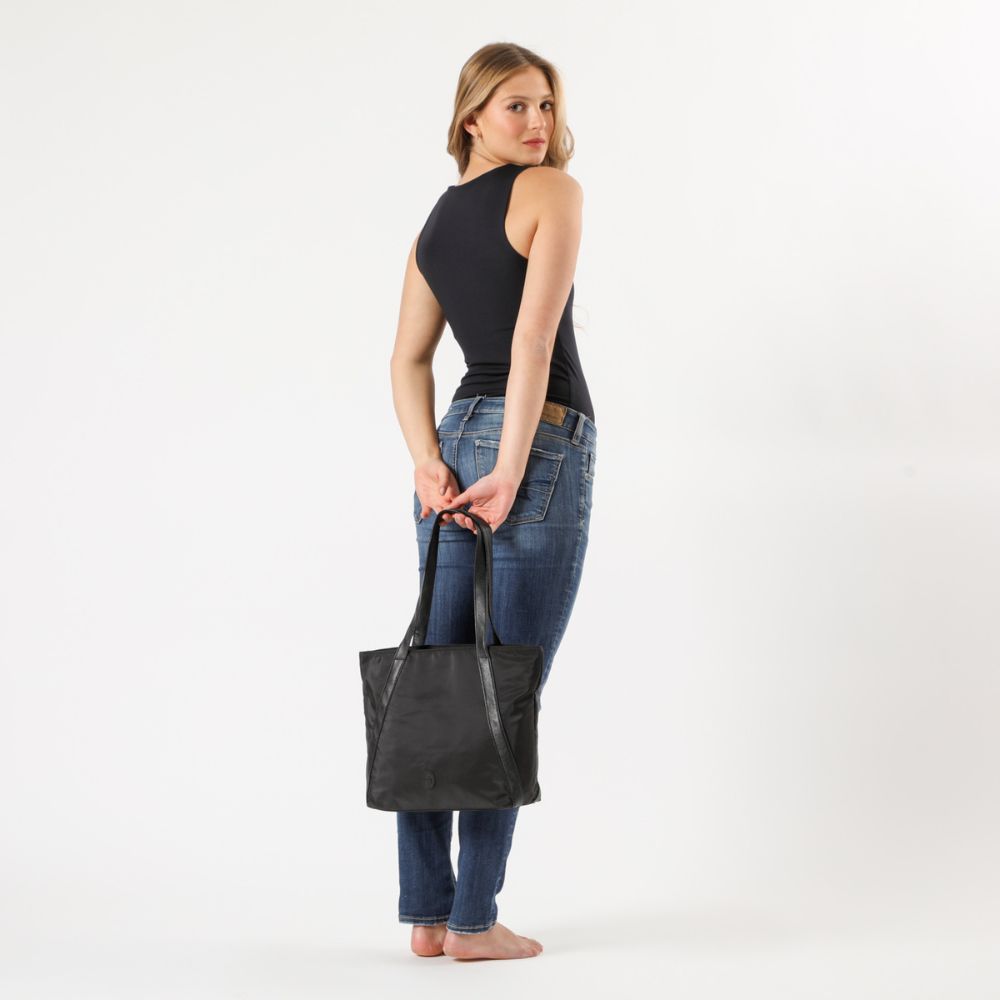 Cartera Hombro Bristol Black Negra i-D