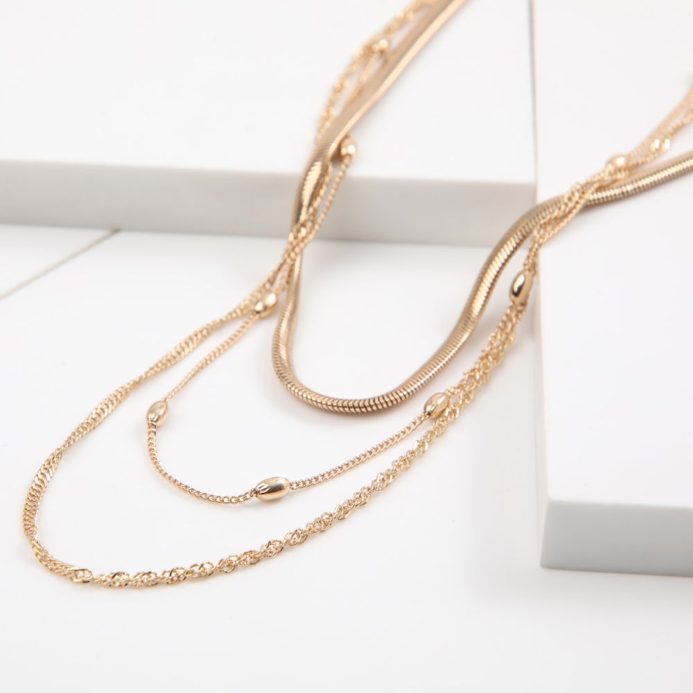 Collar Corto Alba Dorado i-D