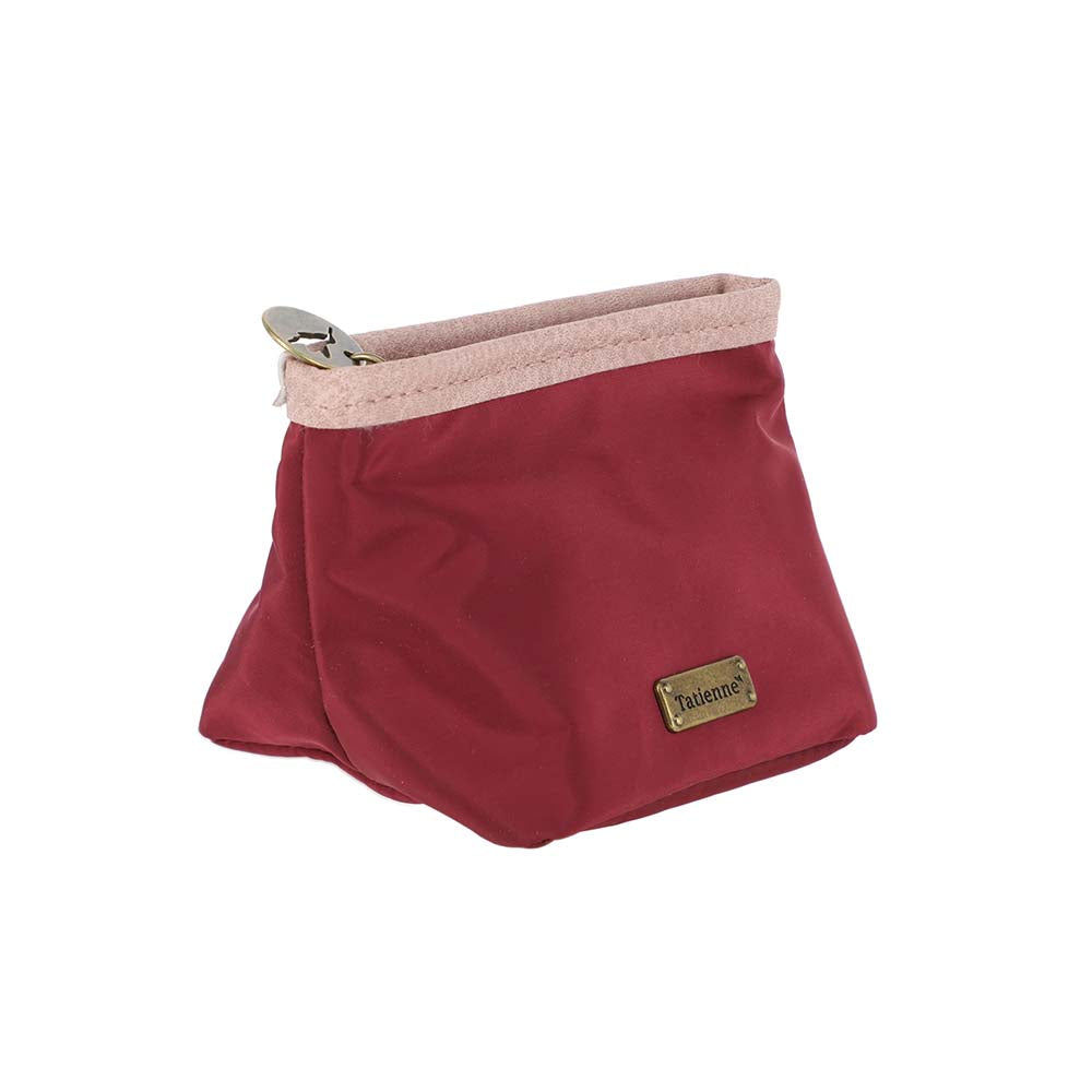 Billetera Monedero Deep Burdeo Tatienne